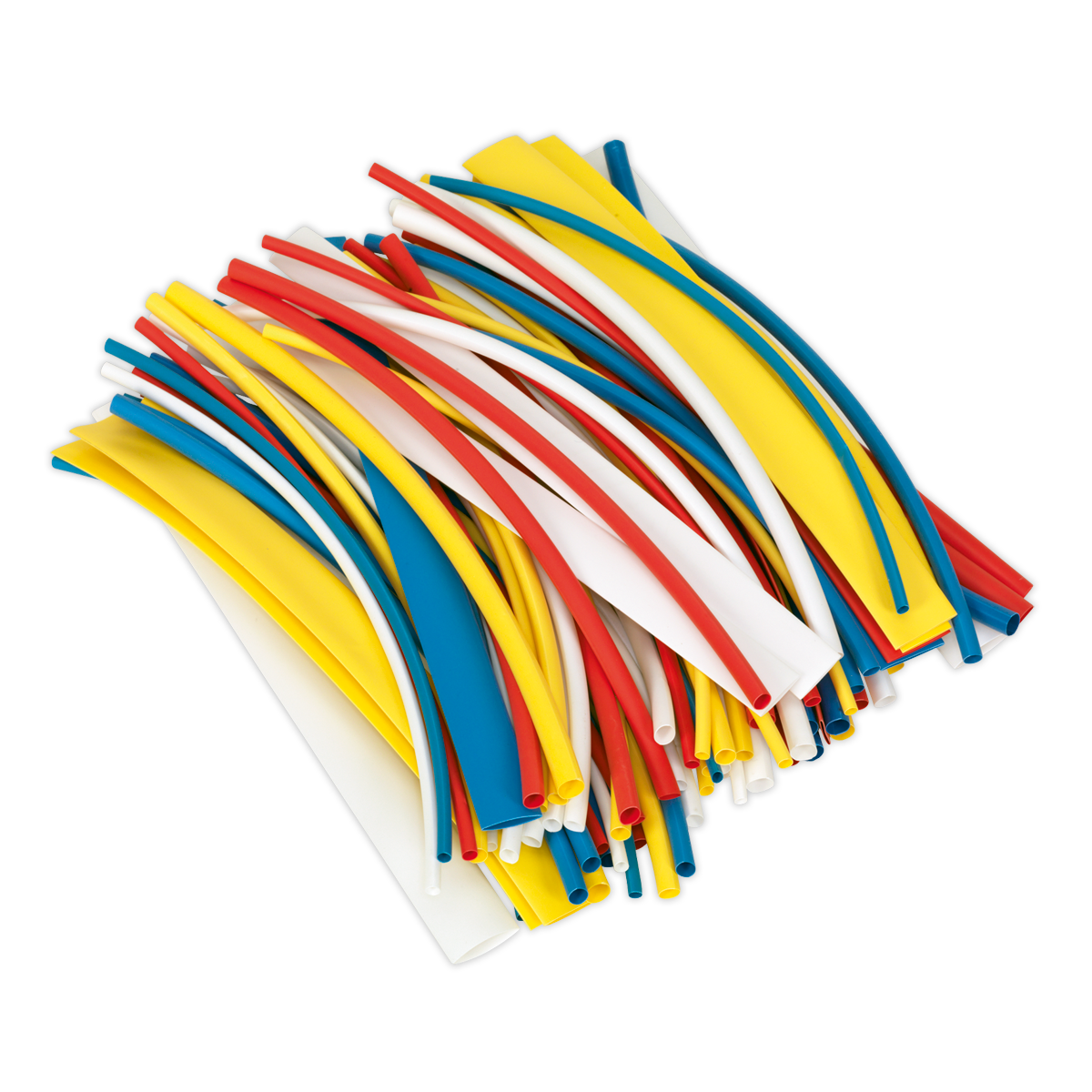 SEALEY - HST200MC Heat Shrink Tubing Mixed Colours 200mm 100pc
