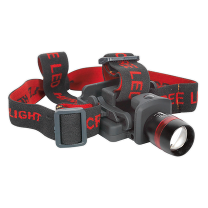 SEALEY - HT103LED Head & Hat Torch 3W CREE XPE LED 3 x AAA Cell