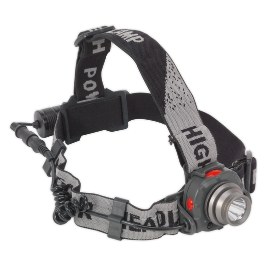 SEALEY - HT106LED Head Torch 3W CREE LED Auto-Sensor Rechargeable