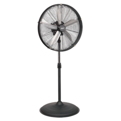 SEALEY - HVF20PO Industrial High Velocity Oscillating Pedestal Fan 20" 230V