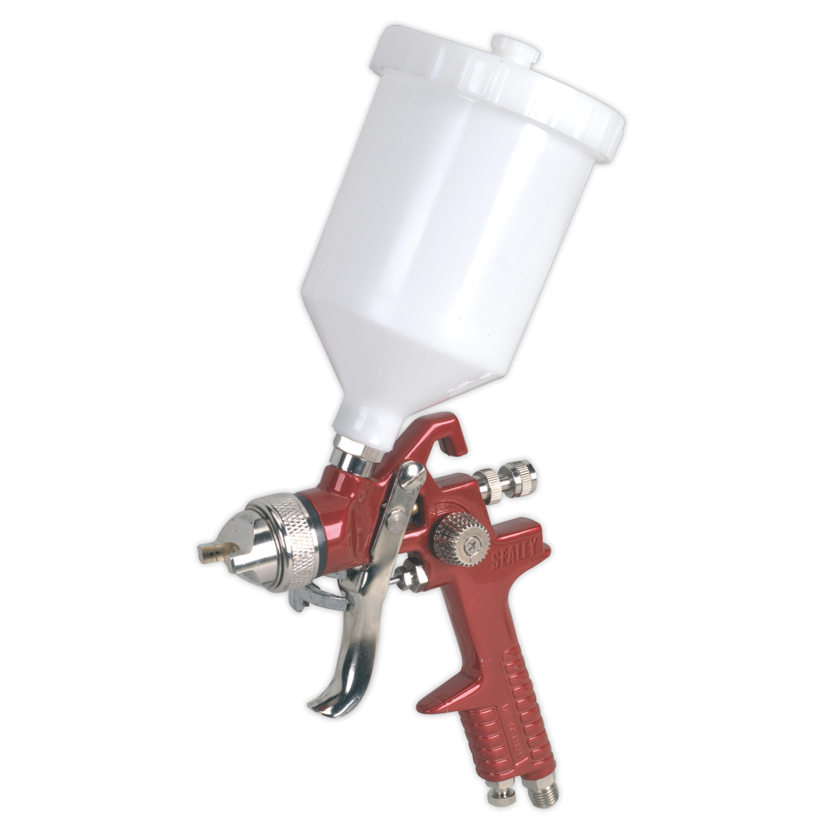 SEALEY - HVLP741 HVLP Gravity Feed Spray Gun 1.3mm Set-Up