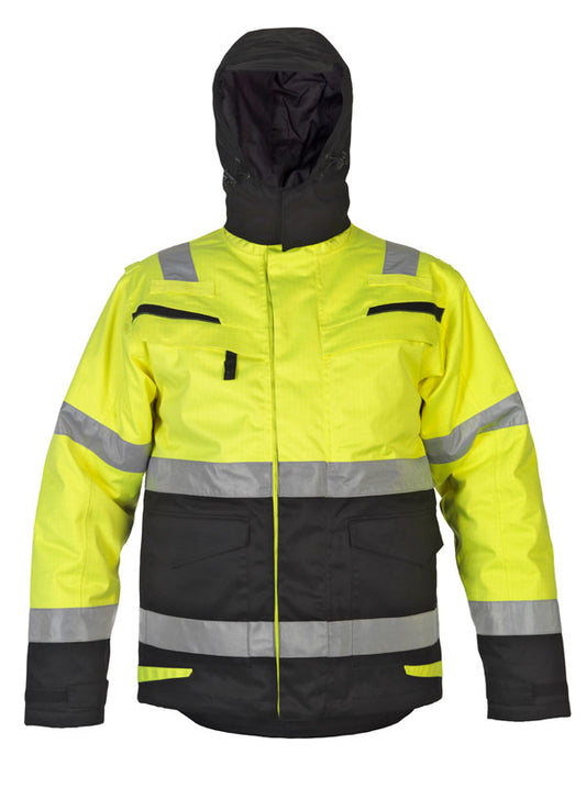Hydrowear - MATRE MULTI CVC WATERPROOF ARC PARKA SAT YELL/BLACK MED - SaturnYellow/Black