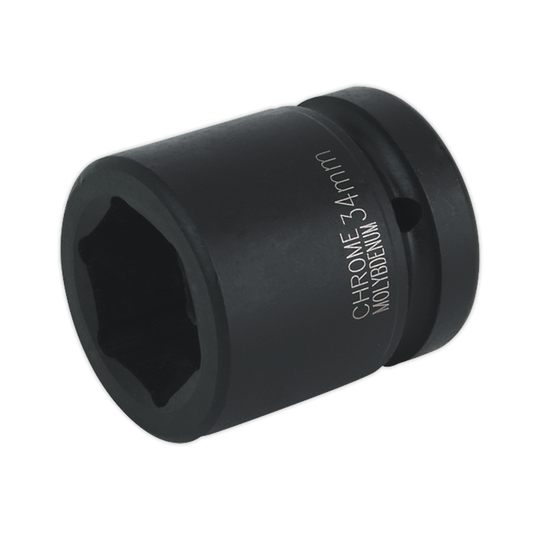 SEALEY - IS134 Impact Socket 34mm 1"Sq Drive