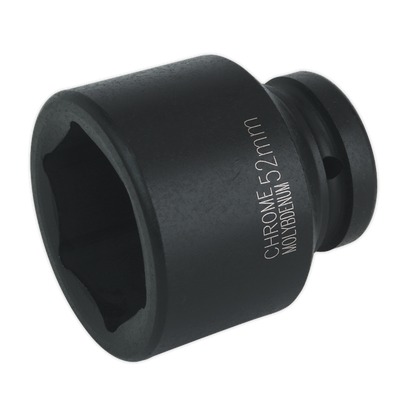 SEALEY - IS152 Impact Socket 52mm 1"Sq Drive