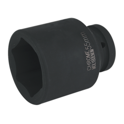 SEALEY - IS155D Impact Socket 55mm Deep 1"Sq Drive