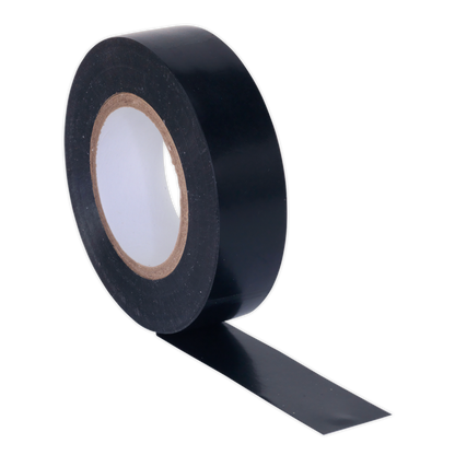 SEALEY - ITBLK10 PVC Insulating Tape 19mm x 20m Black Pack of 10