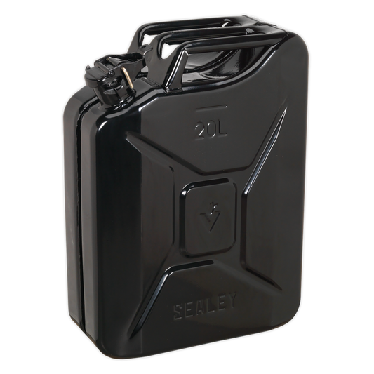 SEALEY - JC20B Jerry Can 20L - Black