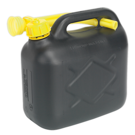 SEALEY - JC5B Fuel Can 5L - Black