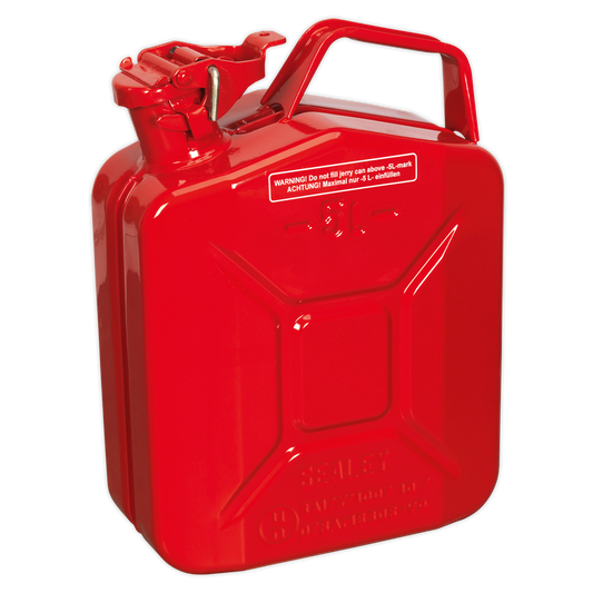 SEALEY - JC5MR Jerry Can 5L - Red