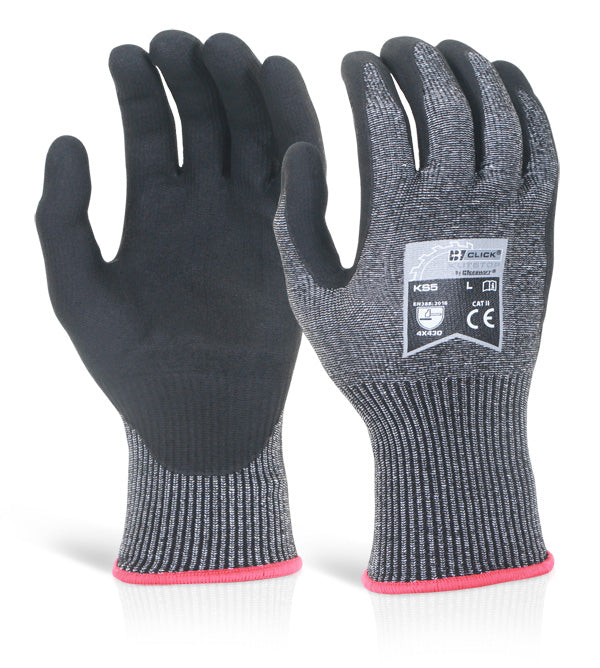 Click - MICRO FOAM NITRILE CUT D XXL - Black