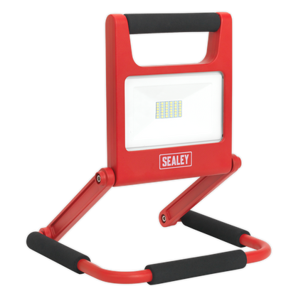 SEALEY - LED171 Rechargeable Fold Flat Floodlight 20W SMD LED Lithium-ion