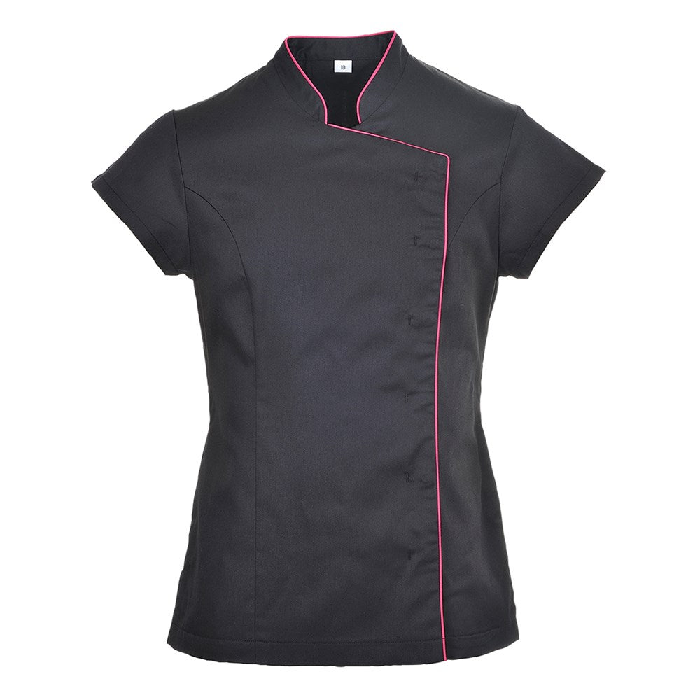 Portwest LW15BKRXXL -  sz 2XL Wrap Tunic - Black