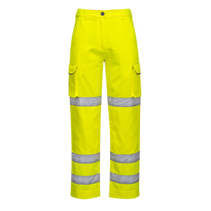 Portwest LW71YERL -  sz L Ladies Hi-Vis Trousers - Yellow