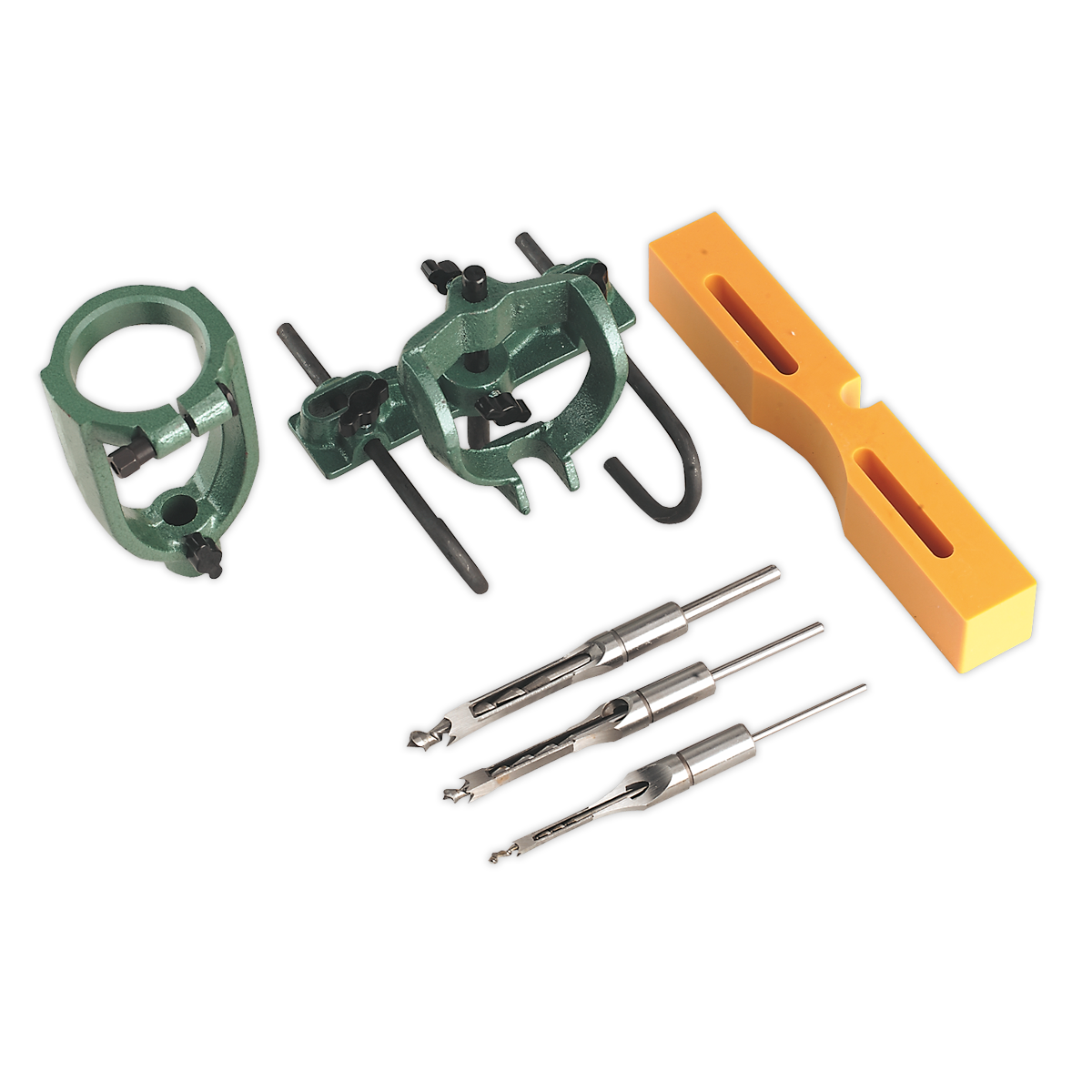 SEALEY - MA10 Wood Mortising Attachment 40-65mm with Chisels