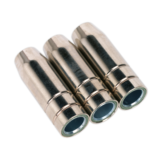 SEALEY - MIG955 Conical Nozzle MB15 Pack of 3