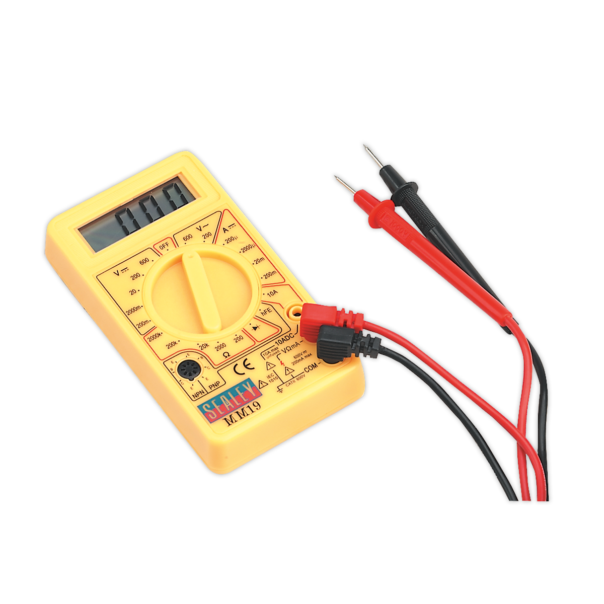 SEALEY - MM19 Digital Multimeter 7-Function