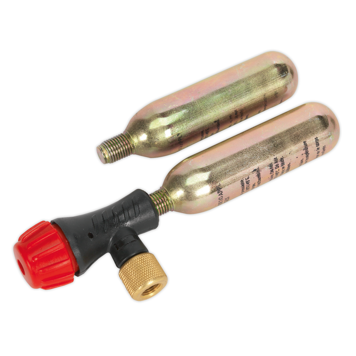 SEALEY - MS087 Motorcycle CO2 Emergency Tyre Inflator Kit