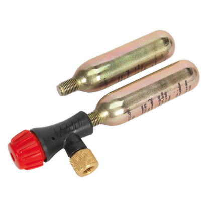 SEALEY - MS087 Motorcycle CO2 Emergency Tyre Inflator Kit
