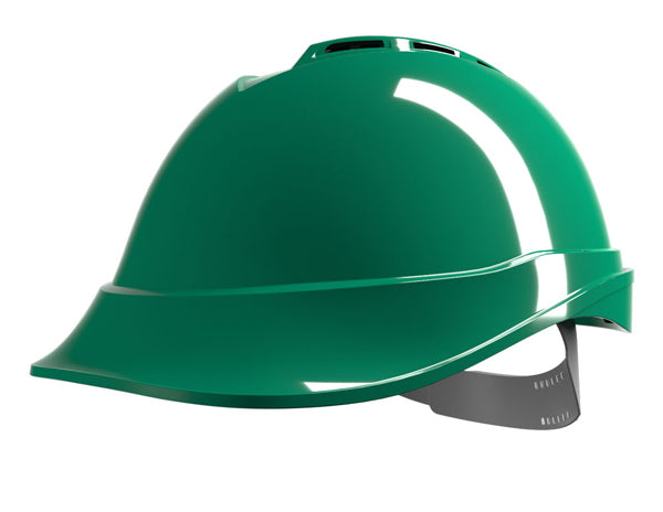 MSA - V-GARD 200 VENTED SAFETY HELMET GREEN - Green