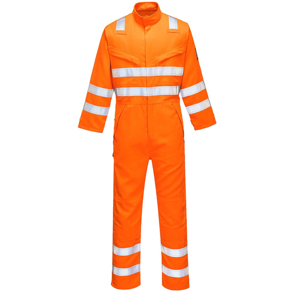 Portwest MV91ORRM -  sz M Modaflame RIS Orange Coverall - Orange