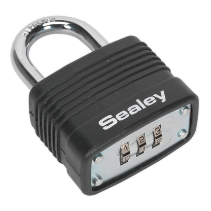 SEALEY - PL301C Steel Body Combination Padlock 40mm