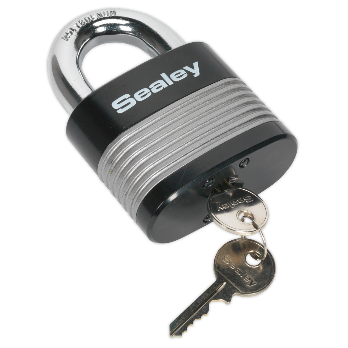 SEALEY - PL404 Zinc Coated Steel Body Padlock 70mm