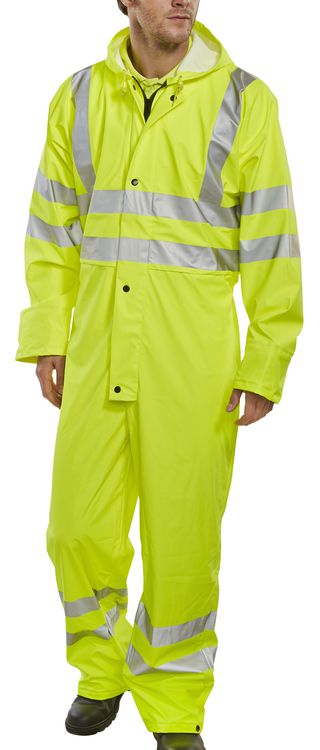 Beeswift - BSEEN PU COVERALL SY XXL - Saturn Yellow