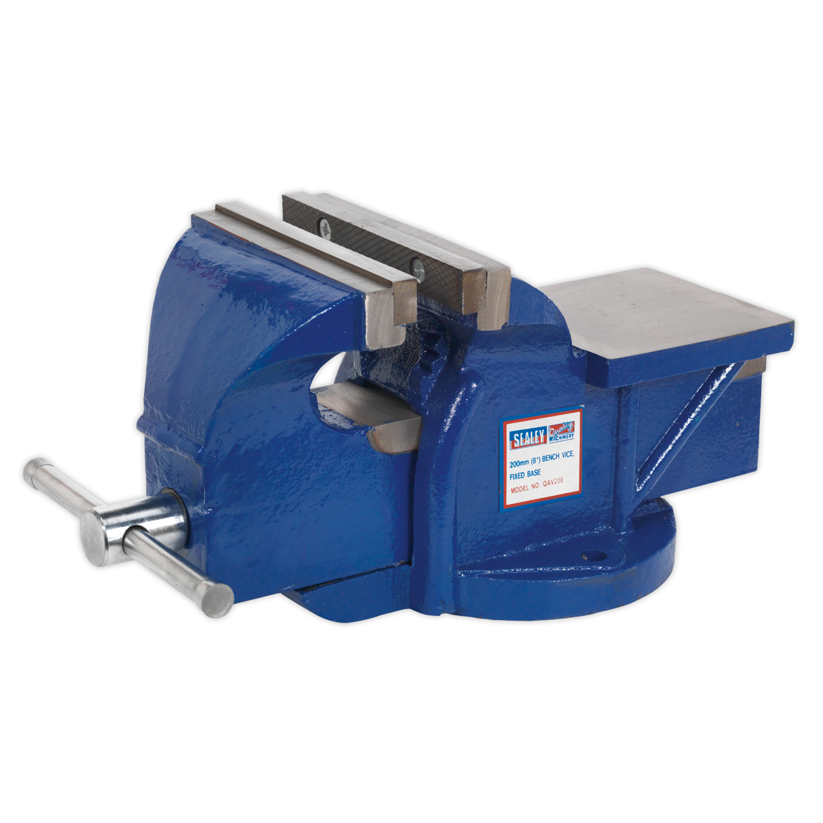 SEALEY - QAV200 Vice 200mm Quick Action Swivel Base Cast Iron