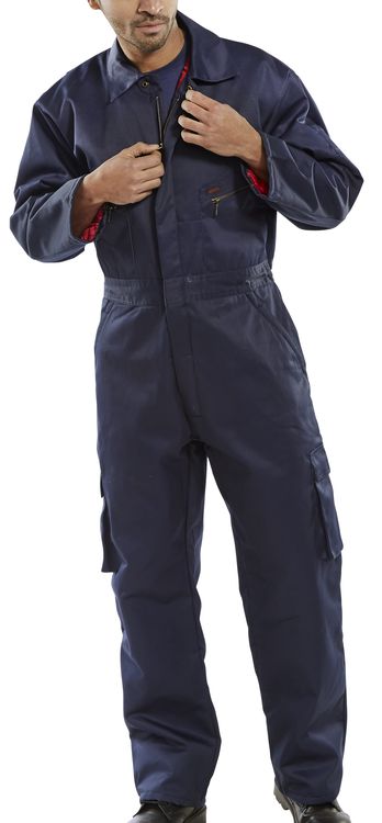 Click - CLICK QUILTED B/SUIT NAVY 60 - Navy Blue