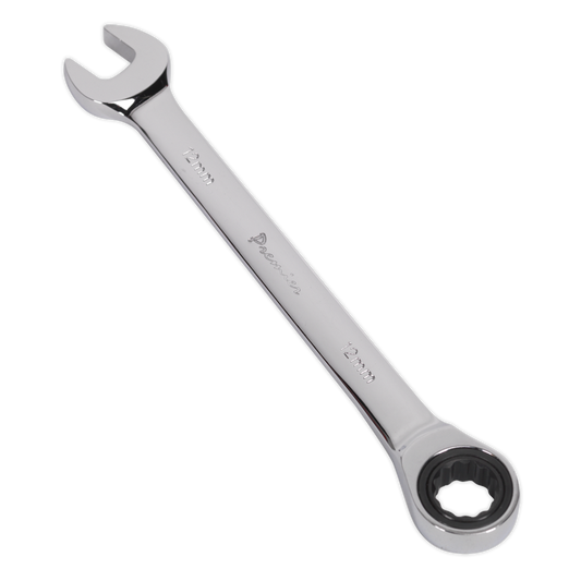SEALEY - RCW12 Ratchet Combination Spanner 12mm