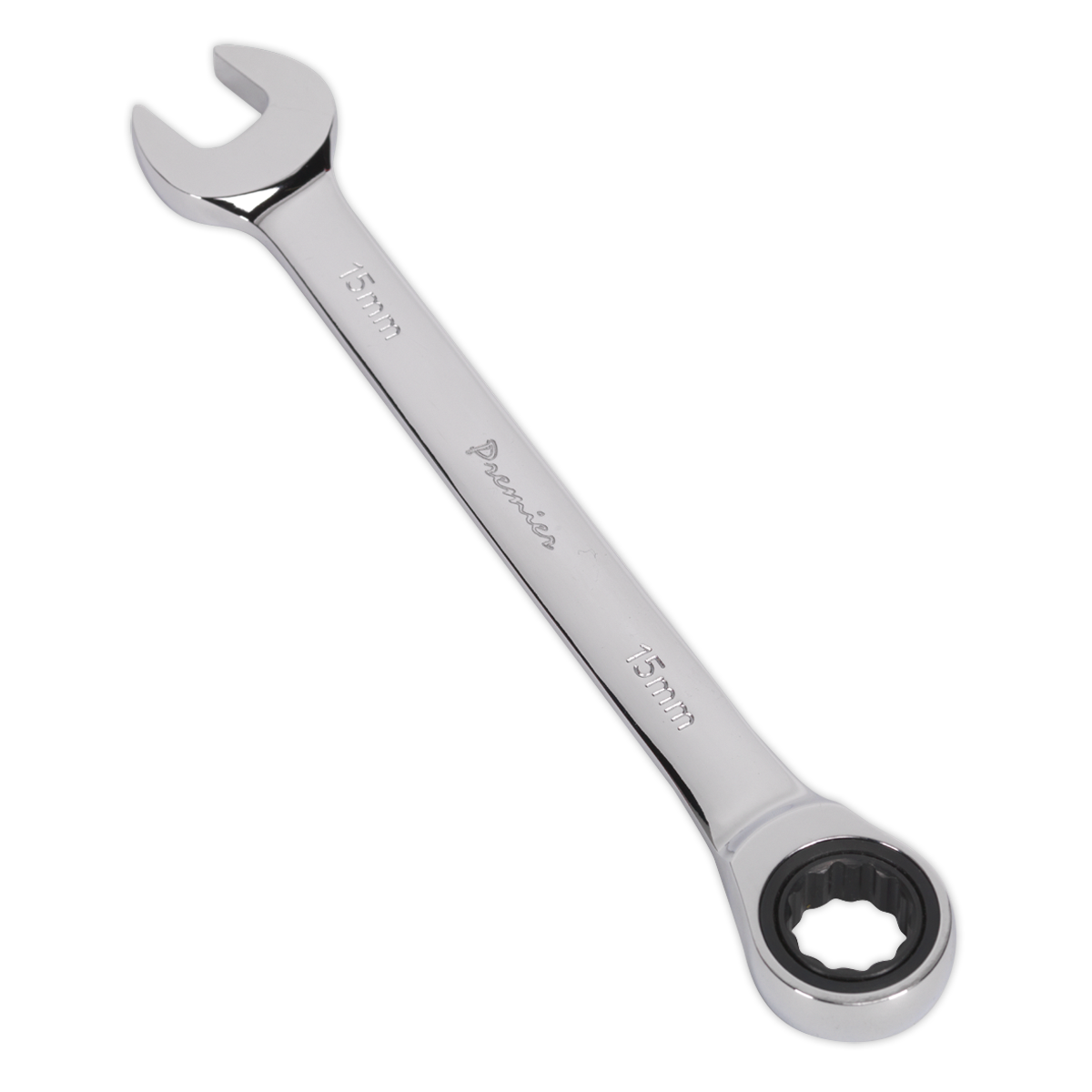 SEALEY - RCW15 Ratchet Combination Spanner 15mm