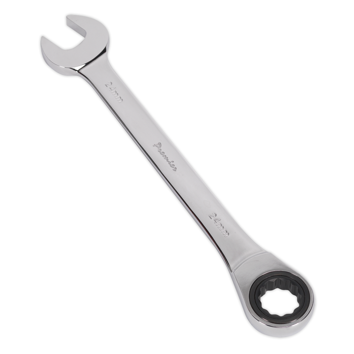 SEALEY - RCW24 Ratchet Combination Spanner 24mm