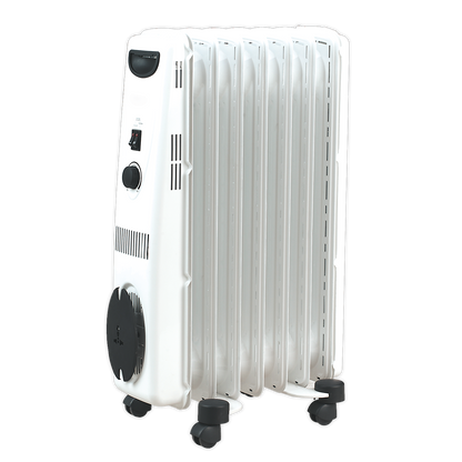 SEALEY - RD1500 Oil Filled Radiator 1500W/230V 7 Element