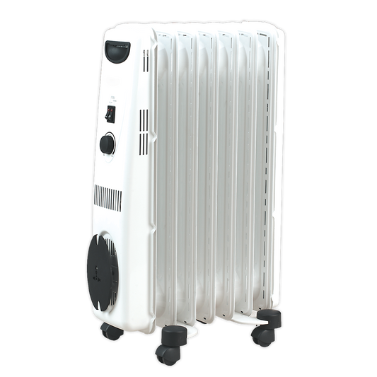SEALEY - RD1500 Oil Filled Radiator 1500W/230V 7 Element