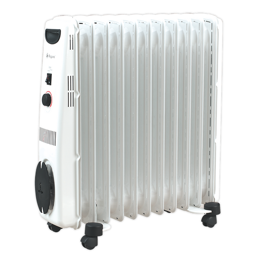 SEALEY - RD2500 Oil-Filled Radiator 2500W/230V 11 Element