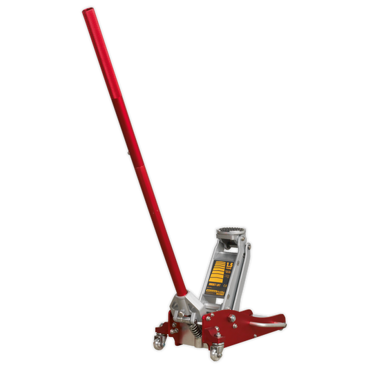 SEALEY - RJA1550 Trolley Jack 1.5tonne Low Entry Aluminium Rocket Lift