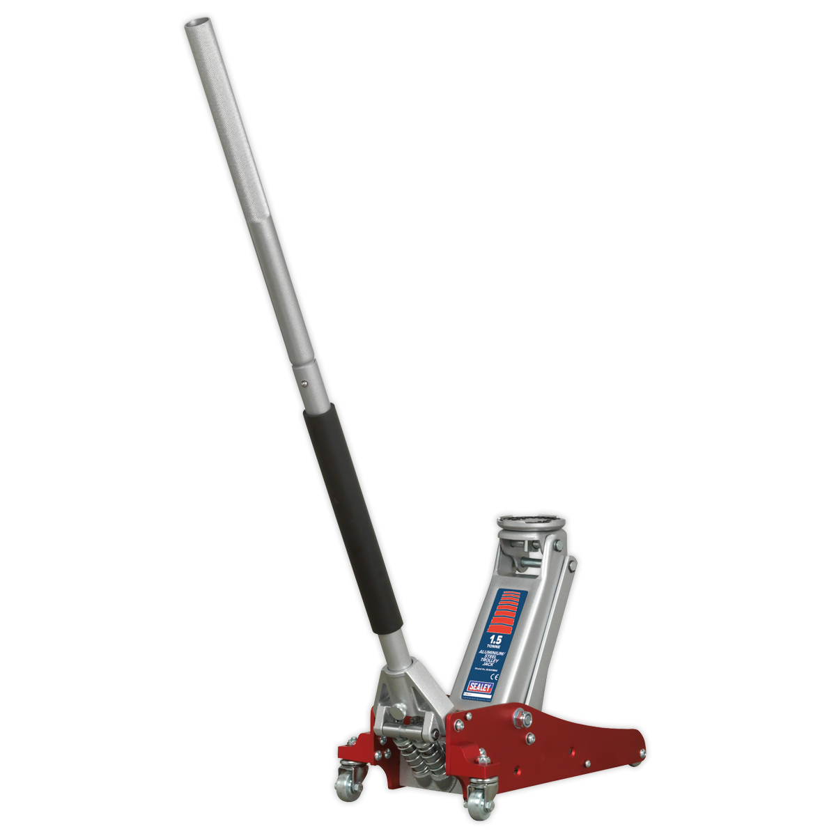 SEALEY - RJAS1500 Trolley Jack 1.5tonne Aluminium/Steel Rocket Lift