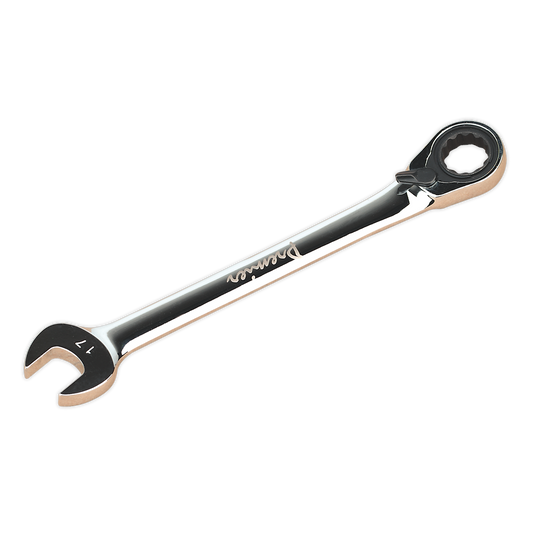 SEALEY - RRCW17 Reversible Ratchet Combination Spanner 17mm