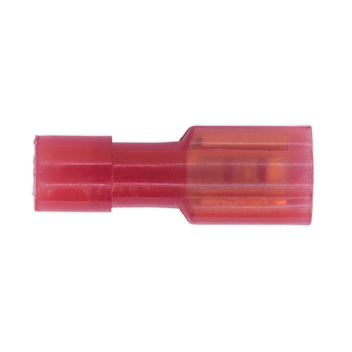 SEALEY - RT30 Fully Insulated Terminal 4.7mm Female Red Pack of 100
