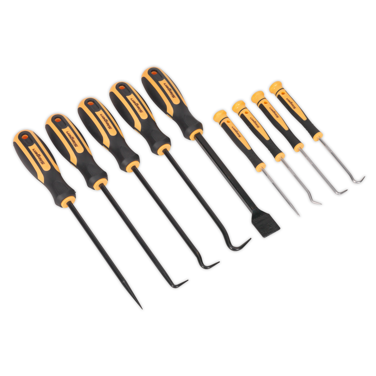 SEALEY - S01103 Scraper & Hook Set 9pc