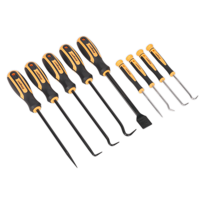 SEALEY - S01103 Scraper & Hook Set 9pc