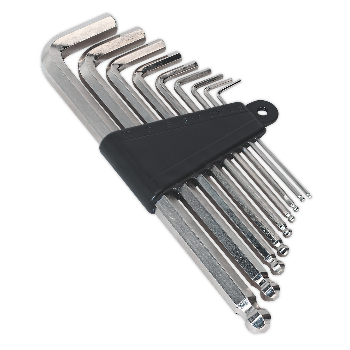 SEALEY - S0494 Ball-End Hex Key Set 9pc Metric