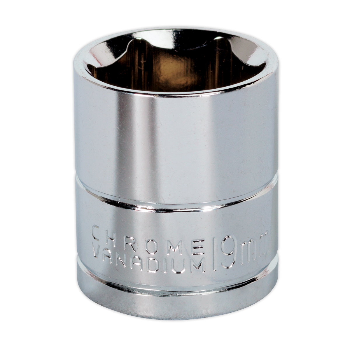 SEALEY - S0586 WallDrive® Socket 19mm 3/8"Sq Drive