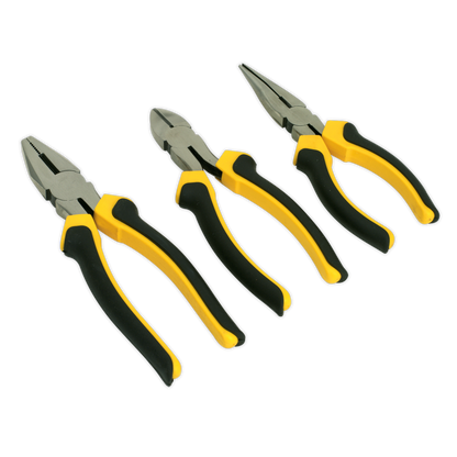 SEALEY - S0645 Comfort Grip Pliers Set 3pc