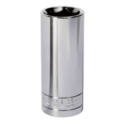 SEALEY - S0678 WallDrive® Socket 23mm Deep 1/2"Sq Drive