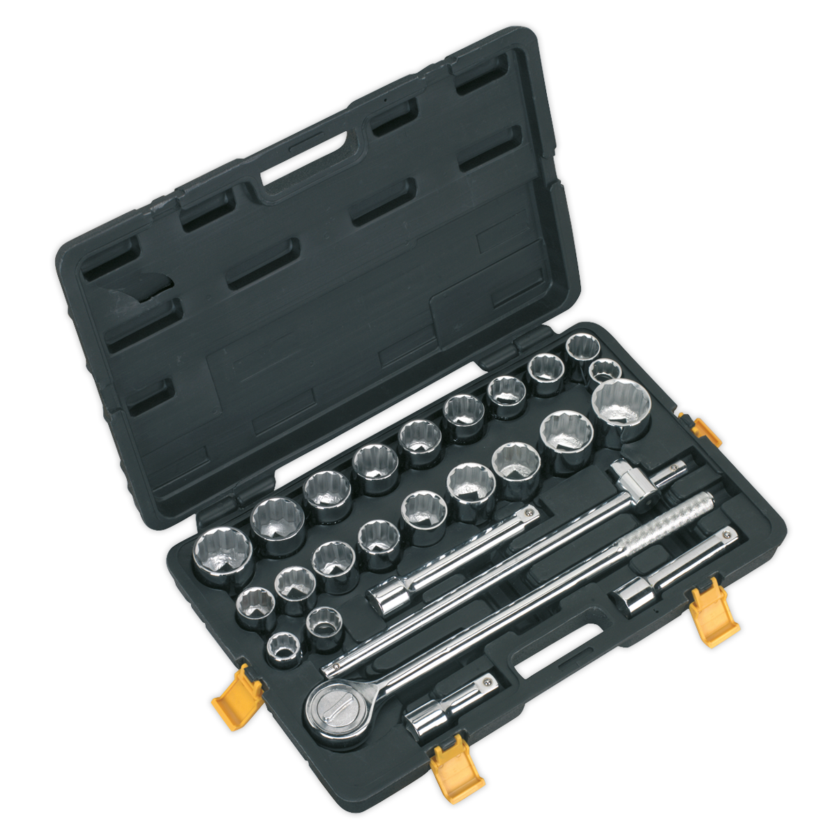 SEALEY - S0713 Socket Set 26pc 3/4"Sq Drive 12-point Metric/Imperial