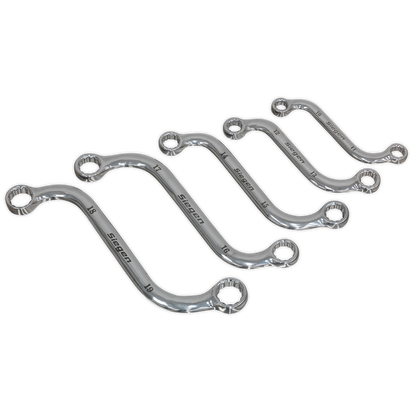 SEALEY - S0717 S-Spanner Set 5pc Metric