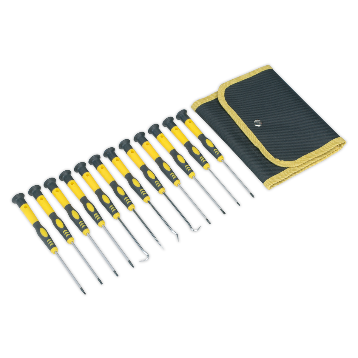 SEALEY - S0772 Precision Screwdriver & Pick Set 12pc