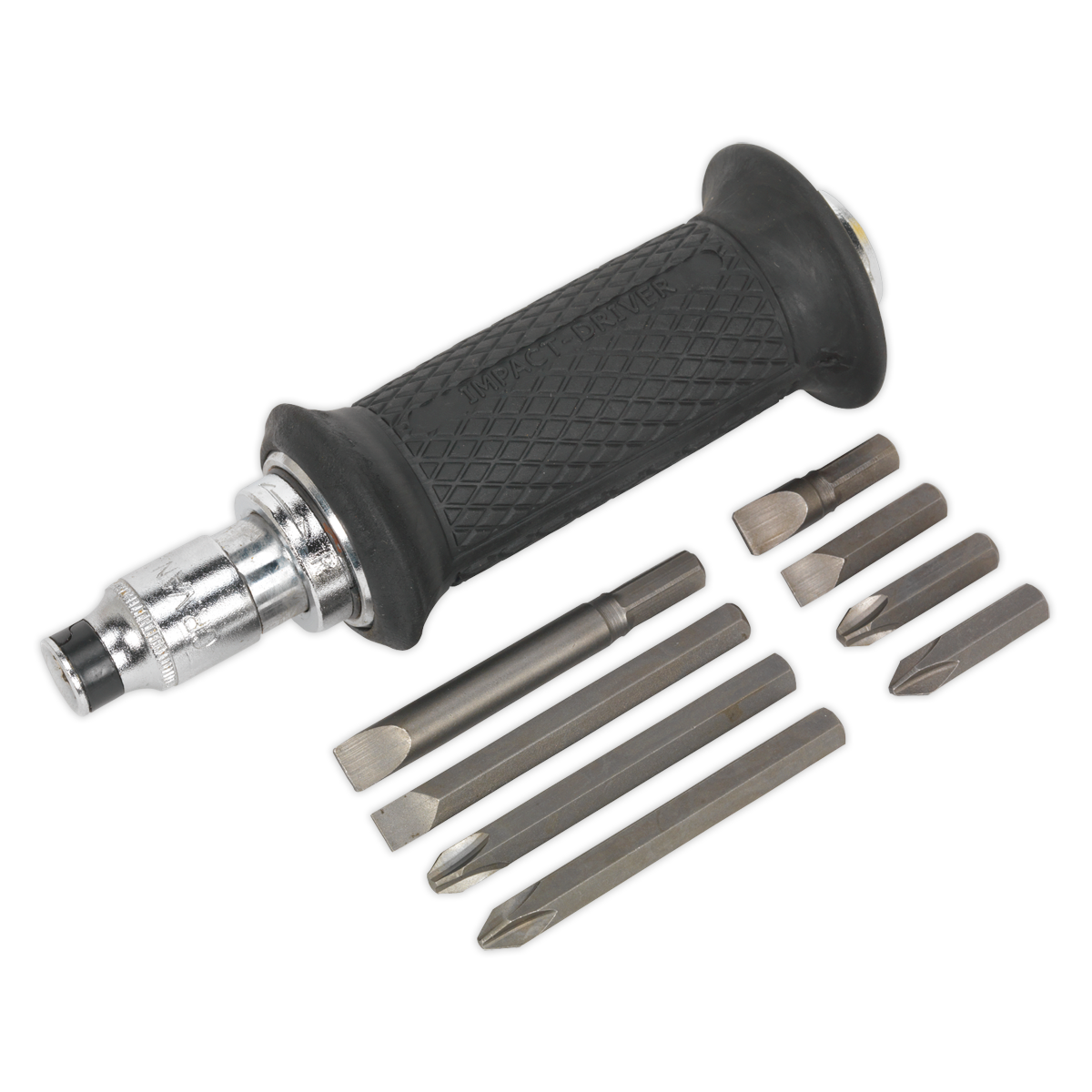 SEALEY - S0855 Impact Driver Set 10pc Protection Grip