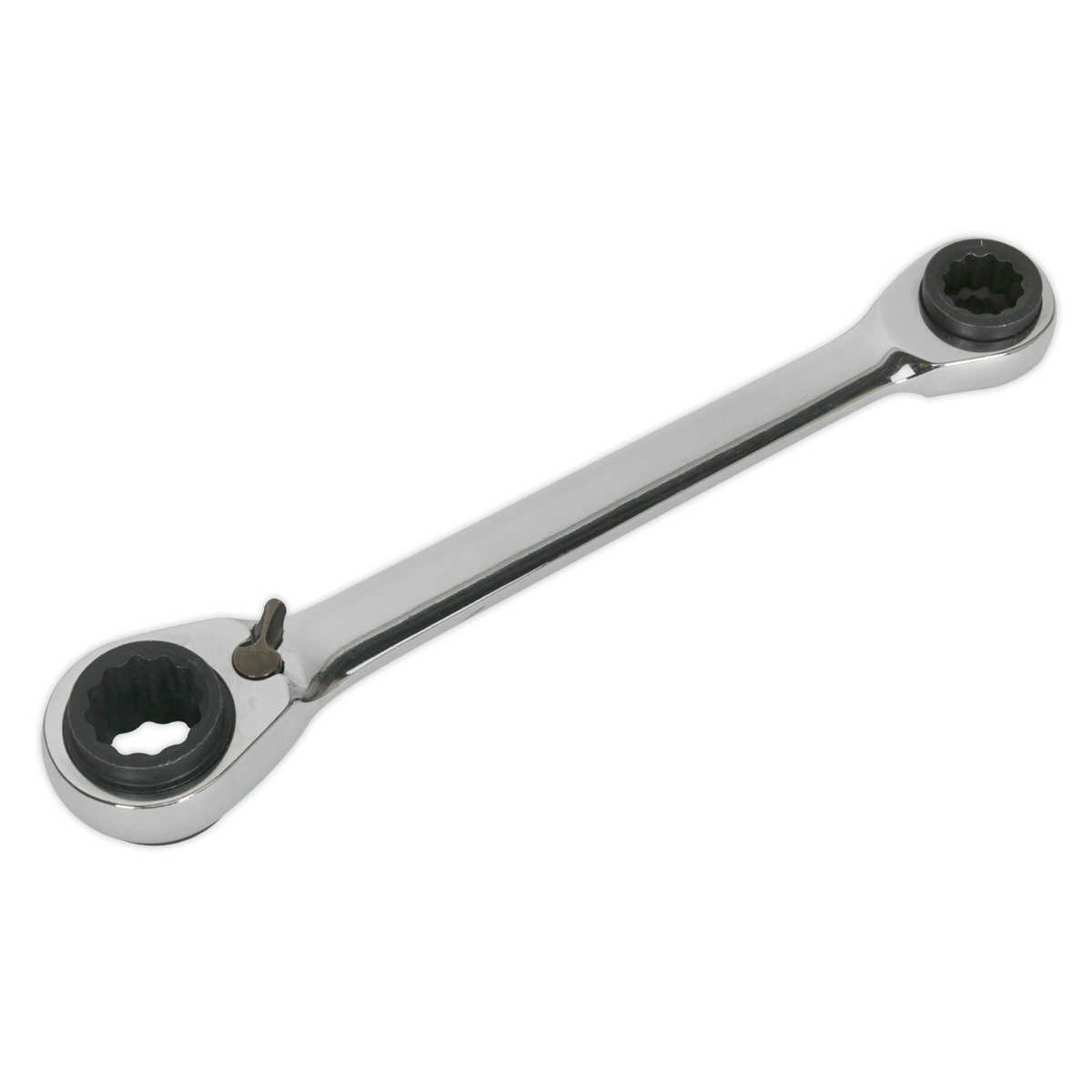 SEALEY - S0983 Ratchet Ring Spanner 4-in-1 Reversible Metric